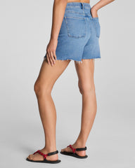 SPANXshape™ Authentic 360 Raw Hem Jean Short, 5" | Elysian