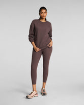 SPANXshape™ BodyLine 7/8 Leggings with Mid-Tummy Compression | Dark Cacao