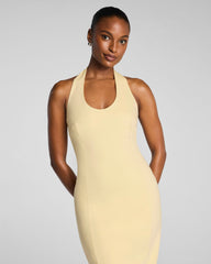 SPANXshape™ Ponte Halter Midi Dress | Sunbeam