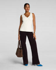 SPANX® Ponte V-Neck Tank | Ivory