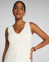 SPANX® Ponte V-Neck Tank | Ivory