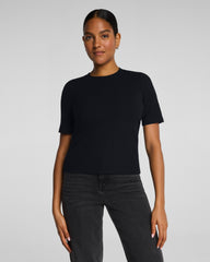 SPANX® Ribbed Knit Crewneck Tee
