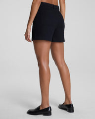 SPANXsupersmooth™ Stretch Twill Short with Patch Pockets, 5" | Classic Black