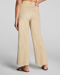 SPANXsupersmooth™ Stretch Twill Cropped Easy Flare Pant | Sandbar