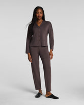 SPANX AirEssentials® Barrel Leg Pant | Dark Cacao