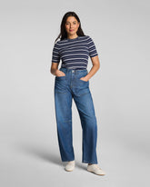 SPANXsupersmooth™ Authentic 360 Lightweight Utility Barrel Leg Jeans | Oceanic