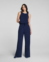 SPANX AirEssentials® French Rib Sleeveless Jumpsuit | Timeless Navy