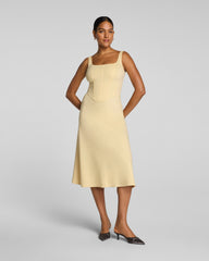 SPANXshape™ Ponte Fit and Flare Midi Dress | Sunbeam