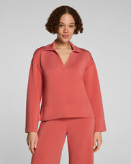 SPANX AirEssentials® Long Sleeve Polo Top