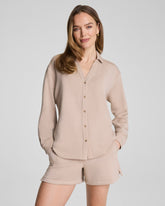 SPANX® AirEssentials® Oversized Button Down | Dune