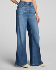 SPANXsupersmooth™ Authentic 360 Lightweight Super Wide Leg Jeans | Oceanic