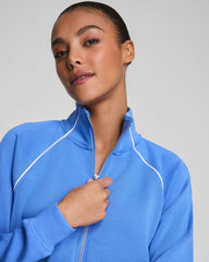 SPANX AirEssentials® Contrast Piping Track Jacket | Aster