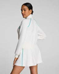 SPANX AirEssentials® Contrast Piping Track Jacket | Powder