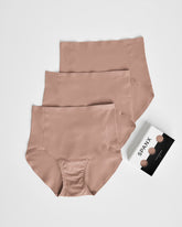 SPANXsmooth™ Fit-To-You Brief 3-Pack Box | Cafe Au Lait