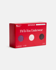SPANXsmooth™ Fit-To-You Brief 3-Pack Box | Prune/Rosebud/Dark Cacao