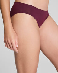 SPANXsmooth™ Fit-To-You Supima® Cotton Bikini 3-Pack Plum Berry/Rose Quartz/Cafe Au Lait