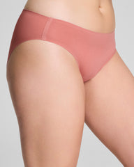 SPANXsmooth™ Fit-To-You Supima® Cotton Bikini 3-Pack Plum Berry/Rose Quartz/Cafe Au Lait
