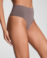 SPANXshape™ ExtraOrdinary Supima® Cotton Thong Smoke