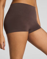 SPANXshape™ ExtraOrdinary Supima® Cotton Boyshort | Dark Cacao