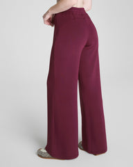 SPANX AirEssentials® Wide Leg Pant Plum Berry