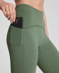 SPANXshape™ Booty Boost® Side Pocket Leggings | Eucalyptus
