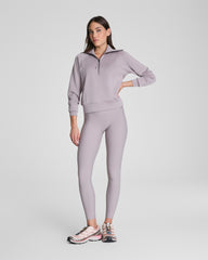 SPANX AirEssentials® Half Zip Coastal Fog