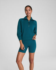 SPANX AirEssentials® Half Zip Emerald Bay