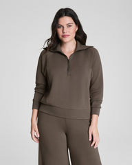SPANX AirEssentials® Half Zip Mineral