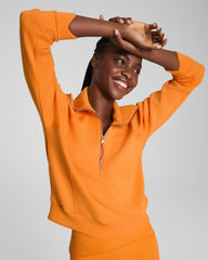 SPANX AirEssentials® Half Zip Monarch