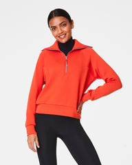 SPANX AirEssentials® Half Zip Poppy