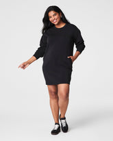 SPANX® AirEssentials Crewneck Dress Very Black