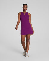 SPANXshape™ Get Moving Zip Front Dress Snapdragon