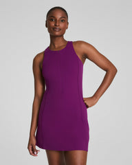 SPANXshape™ Get Moving Zip Front Dress Snapdragon