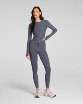 SPANXsupersmooth™ SoftStretch Full-Length Leggings Pewter Heather