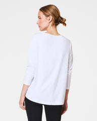 SPANX® Outpace Long Sleeve Top Vivid White
