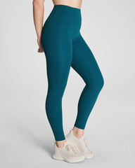 SPANXshape™ CoreLuxe Full-Length Leggings with Mid-Tummy Compression Emerald Bay