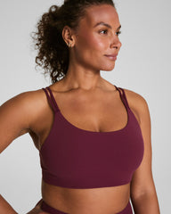 SPANXsmooth™ OnForm Low Impact Sports Bra Plum Berry