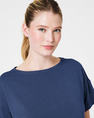 SPANX® Outpace Tee Faded Indigo