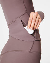 SPANXsmooth™ OnForm Full Zip Jacket Smoke