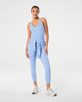 SPANXshape™ Booty Boost® 7/8 Leggings with No Reveal Opacity Hydrangea