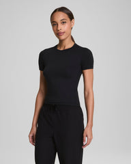 SPANX® BareNaked Tee Very Black