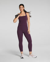 SPANXshape™ BodyLine 7/8 Leggings with Mid-Tummy Compression | Blackberry