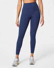 SPANXshape™ CoreLuxe 7/8 Leggings with Mid-Tummy Compression Faded Indigo