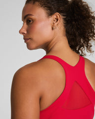 SPANXshape™ Get Moving V-Neck Dress Spanx Red