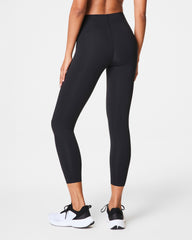 SPANXshape™ CoreLuxe 7/8 Leggings with Full-Tummy Compression Very Black