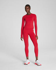 SPANXshape™ Booty Boost® 7/8 Leggings with SecretSweat Tech Spanx Red