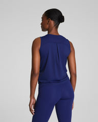 SPANX® Activate High Neck Tank Midnight Iris