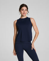 SPANX® Activate High Neck Tank Timeless Navy