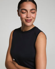 SPANX® Activate High Neck Tank Very Black