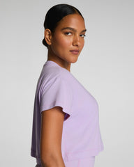 SPANX® Outpace Cropped Tee Verbena